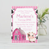 Heilige Koe Eerste uitnodiging van afgelopen zater (Staand voorkant)