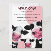 Heilige Koe Eerste uitnodiging van afgelopen zater (Voorkant)