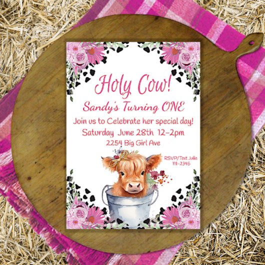 Heilige Koe Eerste uitnodiging van afgelopen zater