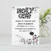 Heilige Koe Eerste uitnodiging van afgelopen zater (Staand voorkant)