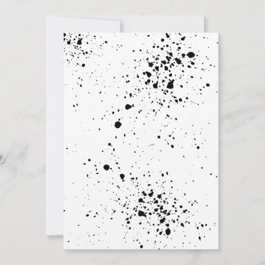 Heilige Koe Eerste uitnodiging van afgelopen zater (Achterkant)