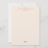 Heilige Koe Eerste uitnodiging van afgelopen zater (Achterkant)