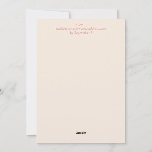 Heilige Koe Eerste uitnodiging van afgelopen zater (Achterkant)