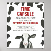 Heilige Koe, eerste verjaardag Capsule Poster (Voorkant)