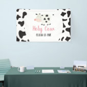 Heilige Koe Eerste verjaardag Koe Spandoek (Beurs)