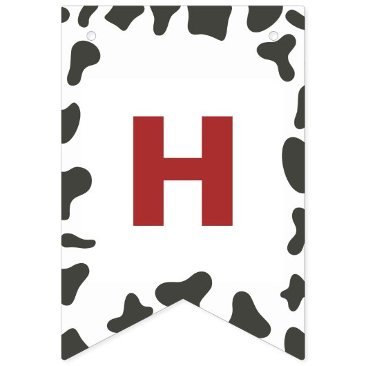 Heilige Koe, eerste verjaardag Roodspelden Koe Afd Vlaggetjes (Tweede vlag)