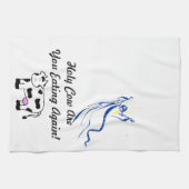 Heilige Koe eet je weer! Theedoek (Horizontaal)