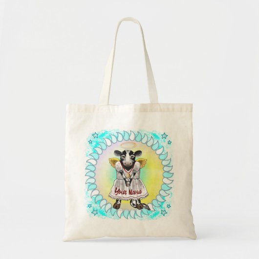 Heilige Koe Engel Tote Bag (Voorkant)