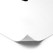 Heilige Koe Funny Animal Pun Poster (Hoek)