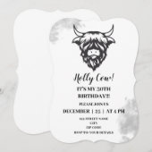 Heilige Koe Funny Birthday Partij Kaart (Voorkant / Achterkant)