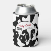 Heilige Koe Gepersonaliseerd Blikjeskoeler (Blikje Voorkant)