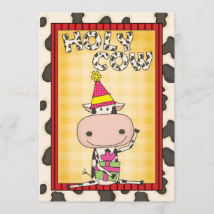 Heilige Koe - Graduation Party Kaart