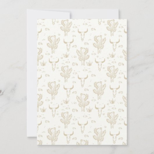 Heilige Koe Grappig  Cowgirl 50ste verjaardag Kaart (Achterkant)