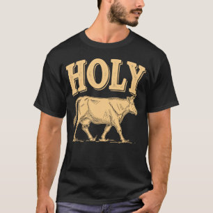 Heilige Koe Grappige Citaten Pun Grappige Grafiek T-shirt