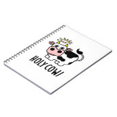 Heilige Koe Grappige Dierenspelling  Notitieboek (Linkerzijde)