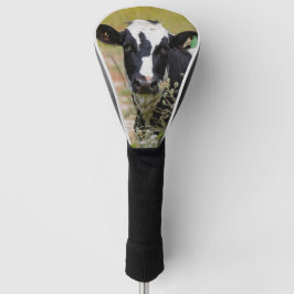 Heilige Koe! Het is een Holstein Friesian! Golfheadcover