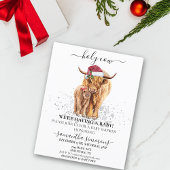 Heilige Koe Highland Budget Baby shower Kerst