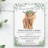 Heilige Koe Hogeland Calf Baby shower Eucalyptus Kaart