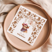Heilige Koe Hoogland Koe Baby shower Servet
