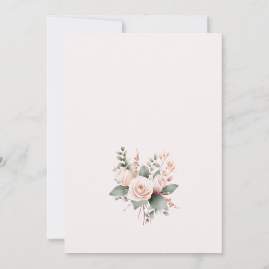 Heilige Koe Hoogland Koe Boho Vrijgezellenfeest Kaart (Achterkant)