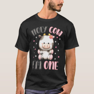 Heilige Koe... ik ben 1 Boerderij-1-jarige verjaar T-shirt