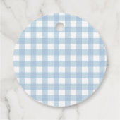 Heilige Koe Ik ben 1 Koe printverjaardag Bedankjes Labels (Achterkant)