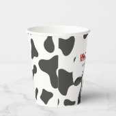 Heilige Koe Ik ben 1 Koe printverjaardag Papieren Bekers (Rechts)