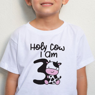 Heilige Koe Ik ben 3-joch-jodendag T-shirt