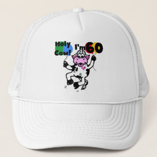 Heilige Koe Ik ben 60 Tshirts en cadeautjes Trucker Pet