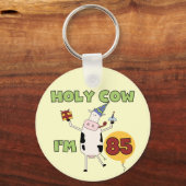 Heilige Koe Ik ben 85-jarige overhemden en cadeaut Sleutelhanger (Voorkant)