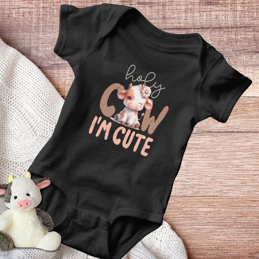 Heilige Koe Ik ben Cute Romper