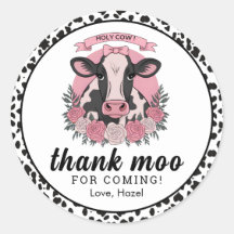 Heilige Koe, ik ben een Cowgirl 1e verjaardagsfees