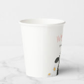 Heilige Koe Ik ben een Daisy Papieren Bekers (Rechts)