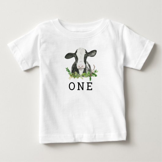 Heilige Koe... ik ben een eerstejaars Baby T-Shirt (Voorkant)