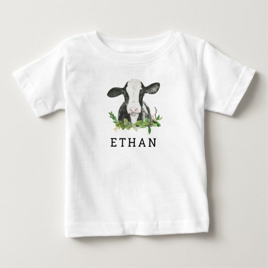 Heilige Koe... Ik ben een eerstejaars Baby T-Shirt (Voorkant)