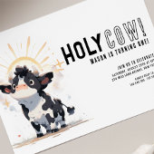 Heilige koe, ik ben één jaar kaart