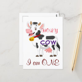 Heilige Koe, ik ben een kinder Briefkaart