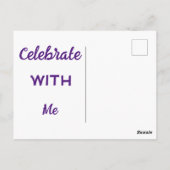 Heilige Koe, ik ben een kinder Briefkaart (Achterkant)