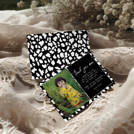 Heilige Koe Ik ben een Koe Meisje 1e Verjaardag Bedankkaart