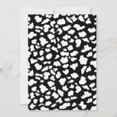 Heilige Koe Ik ben een Koe Meisje 1e Verjaardag Kaart (Achterkant)