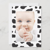 Heilige Koe Ik ben Een Koe Print Boerderij Verjaar Kaart (Achterkant)