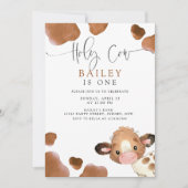 Heilige Koe, ik ben EEN Schattigee bruine Koe Kaart (Voorkant)