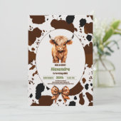 Heilige Koe, ik ben één terracotta, gekleed op mij Kaart (Staand voorkant)