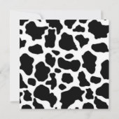 Heilige Koe Ik ben één uitnodiging (Achterkant)