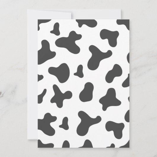 Heilige Koe Ik ben een uitnodiging van één dag (Achterkant)