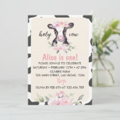 Heilige Koe Ik ben een uitnodiging van één dag (Staand voorkant)