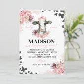 Heilige Koe Ik ben een uitnodiging van één dag (Staand voorkant)