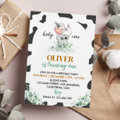 Heilige Koe Ik ben Koe Uitnodiging eerste verjaard