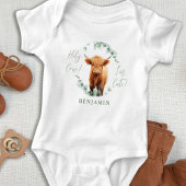 Heilige Koe Ik Ben Lief Boho Groenery Hoge Hooglan Romper