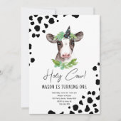 Heilige Koe... Ik ben 'n jongen boerenvee. Kaart (Voorkant)